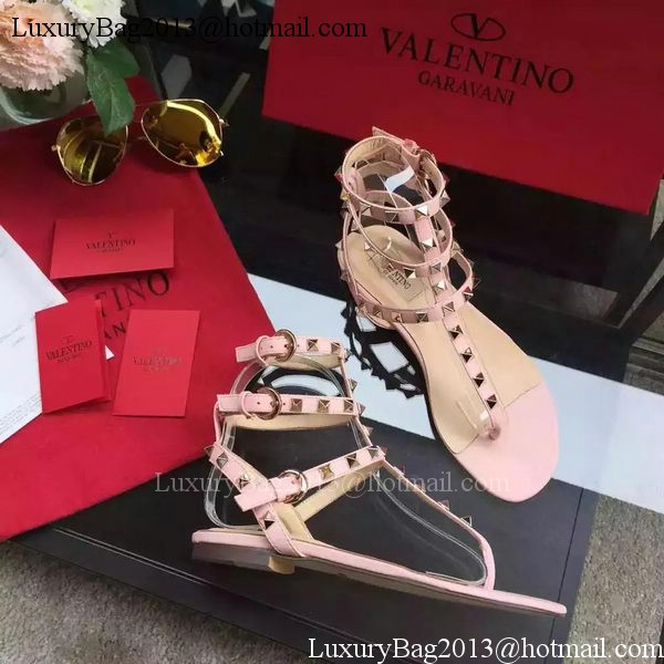 Valentino Leather Sandal VT843 Pink