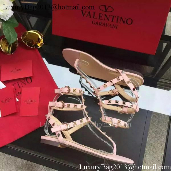 Valentino Leather Sandal VT843 Pink