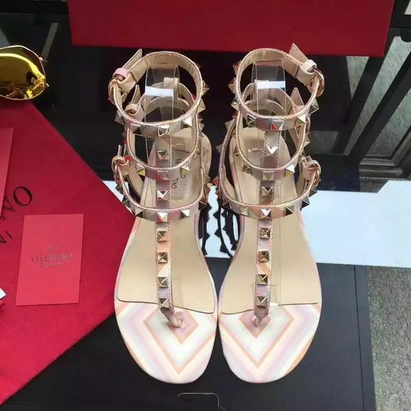 Valentino Leather Sandal VT849 Pink