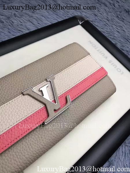 Louis Vuitton Taurillon Leather CAPUCINE WALLET M62132