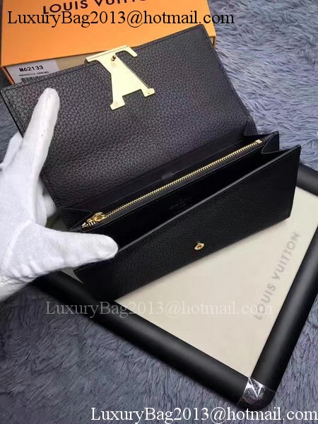 Louis Vuitton Taurillon Leather CAPUCINE WALLET M62133