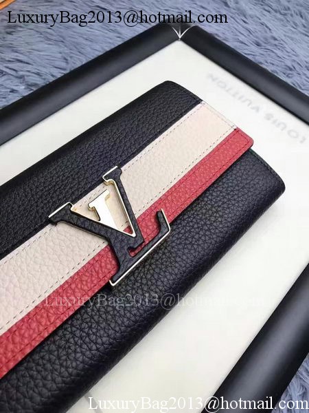 Louis Vuitton Taurillon Leather CAPUCINE WALLET M62133