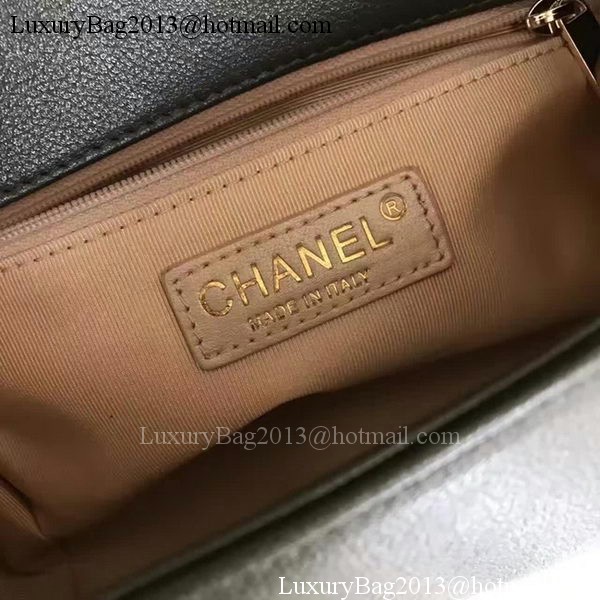 Chanel Flap Shoulder Bag Original Leather A24600 Grey