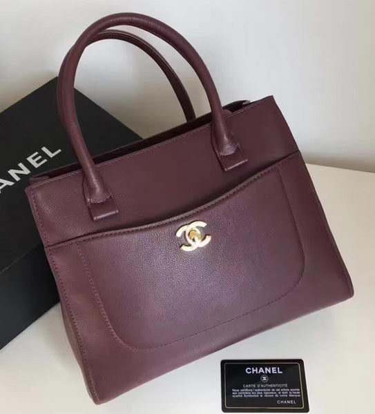 Chanel Tote Bag Original Sheepskin Leather A24601 Wine