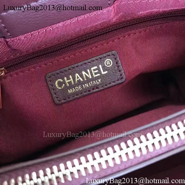 Chanel Tote Bag Original Sheepskin Leather A24601 Wine