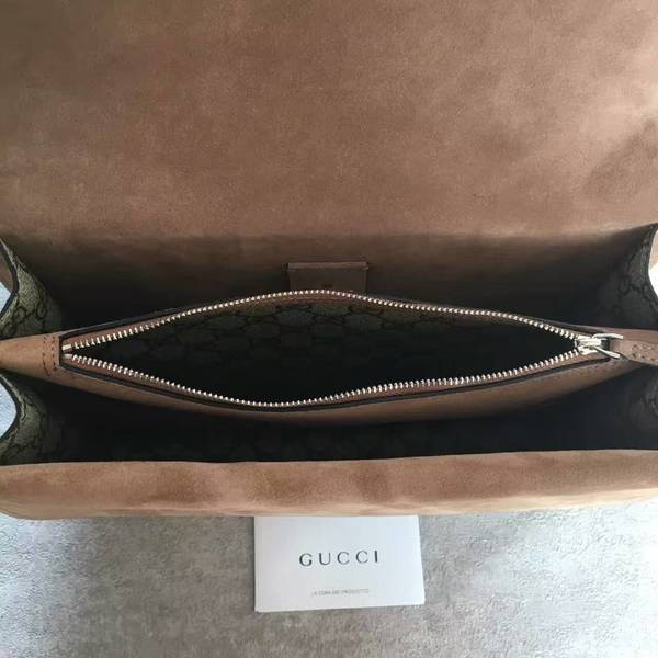 Gucci Dionysus GG Supreme Canvas Shoulder Bag 4003348 Brown