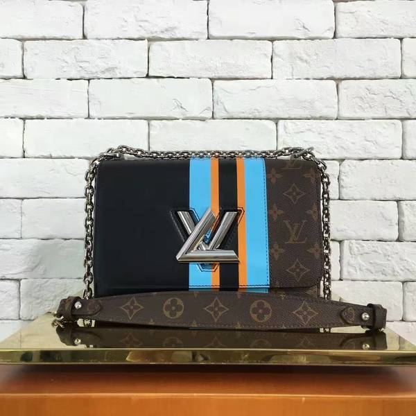 Louis Vuitton Monogram Canvas 50271 Black&Blue&Orange