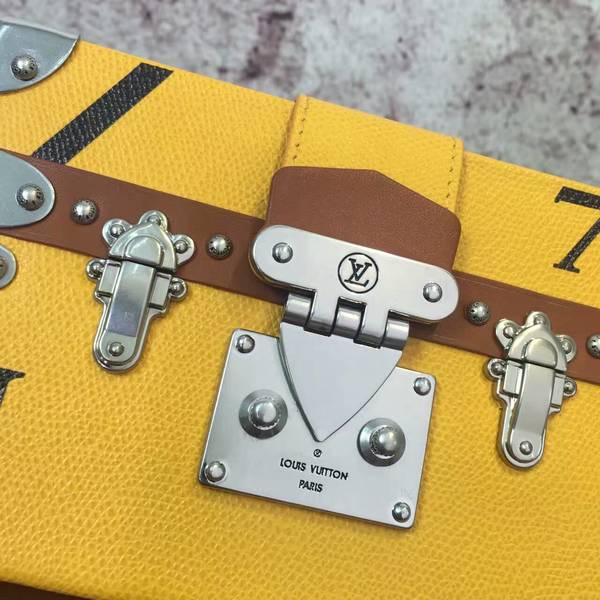 Louis Vuitton Epi Leather Petite Malle Studs 40273 Yellow