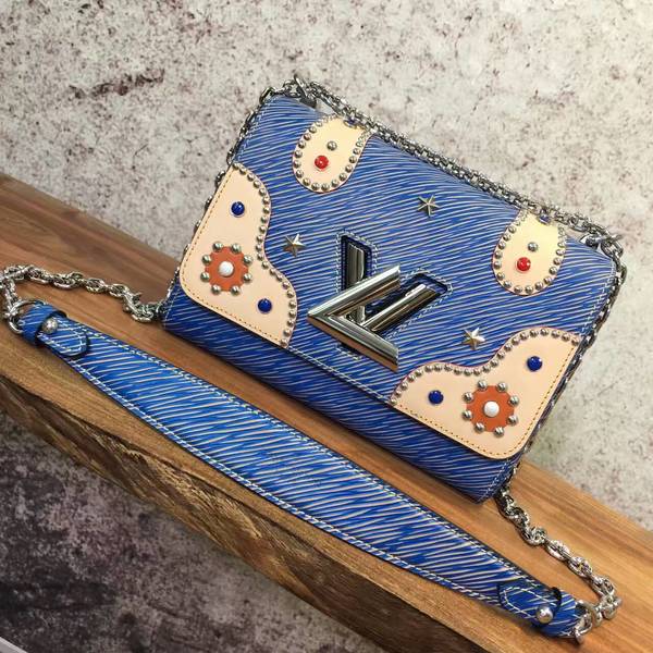 Louis Vuitton EPI Leather TWIST 50271 Blue