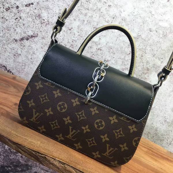 Louis Vuitton Monogram Canvas Bag 40557 Black