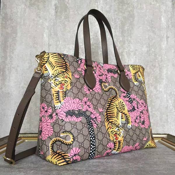 Gucci GG Canvas Tote Bags Tiger Prints 453705