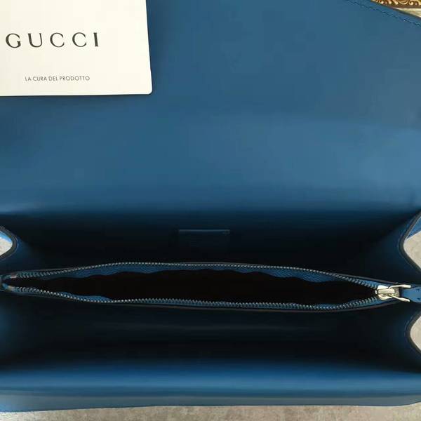 Gucci Dionysus Suede Leather Mini Shoulder Bag 400249 Blue