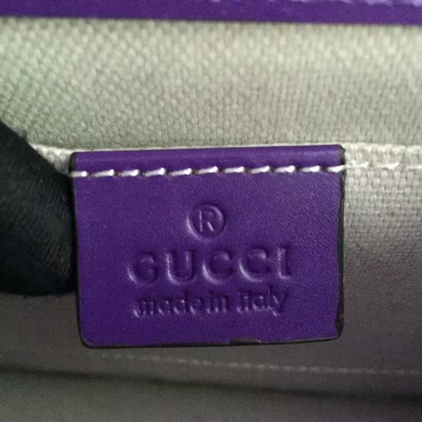 Gucci GG Original Marmont Leather Shoulder Bag 431384A Purple