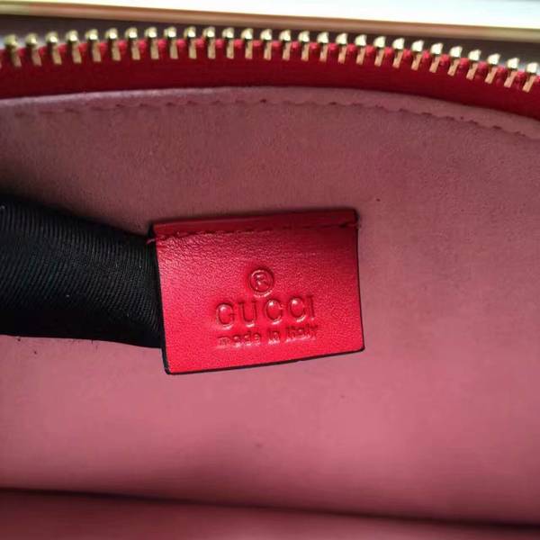 Gucci Diamond Clutches 445597 Red