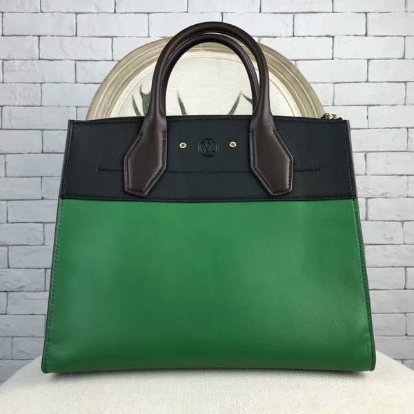 Louis Vuitton City Steamer Bag 51030 Green&Black