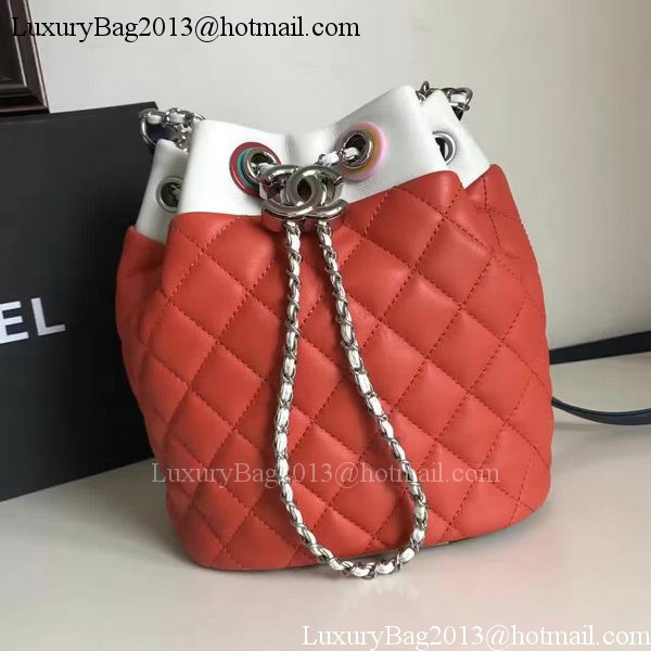 Chanel Hobo Bag Original Sheepskin Leather A95182 Red