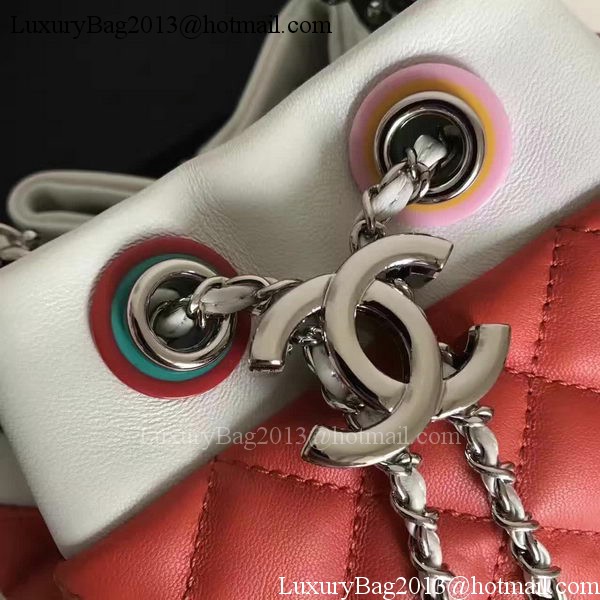 Chanel Hobo Bag Original Sheepskin Leather A95182 Red