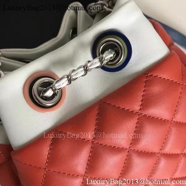 Chanel Hobo Bag Original Sheepskin Leather A95182 Red