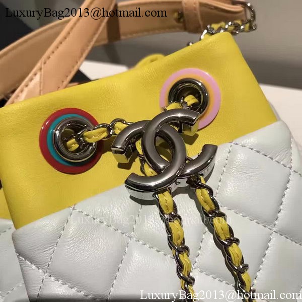 Chanel Hobo Bag Original Sheepskin Leather A95182 White