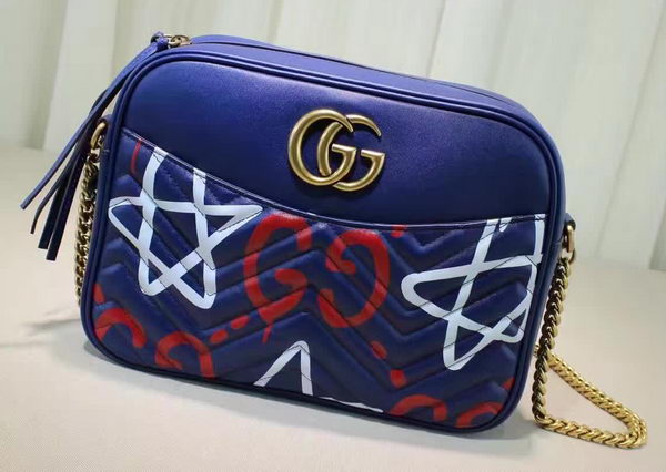 Gucci Ghost Shoulder Bag 443499 Royal