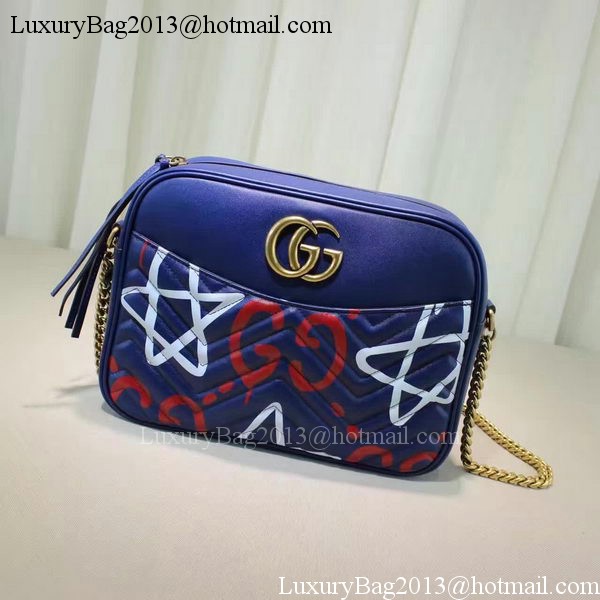 Gucci Ghost Shoulder Bag 443499 Royal