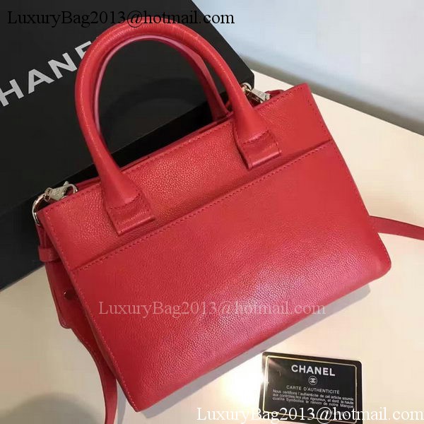 Chanel Tote Bag Original Leather A66309 Red