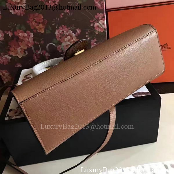 Gucci GG Marmont Leather Top Handle Bag 421890 Wheat