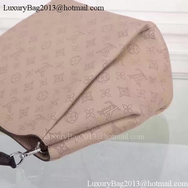 Louis Vuitton Mahina Leather BABYLONE CHAIN BB Bag M51223 Apricot