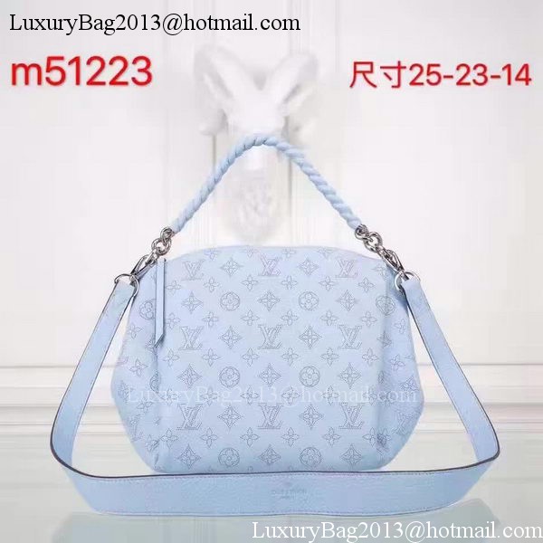 Louis Vuitton Mahina Leather BABYLONE CHAIN BB Bag M51223 Blue