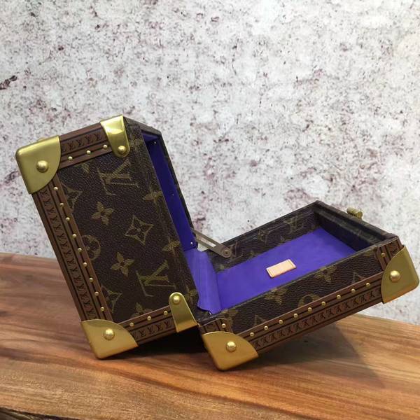 Louis Vuitton Monogram Canvas Treasure Box 40666 Dark Blue