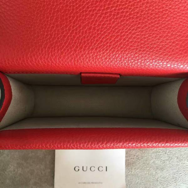 Gucci Dionysus Lichee Pattern Mini Shoulder Bag 421970 Red