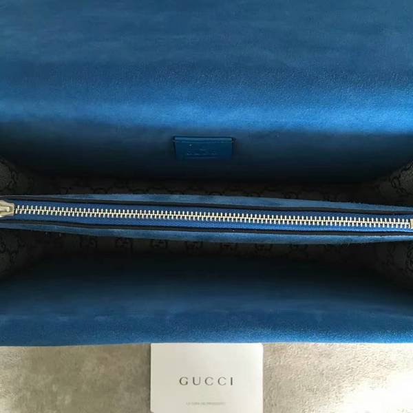 Gucci Dionysus GG Canvas Shoulder Bag 403348 Blue