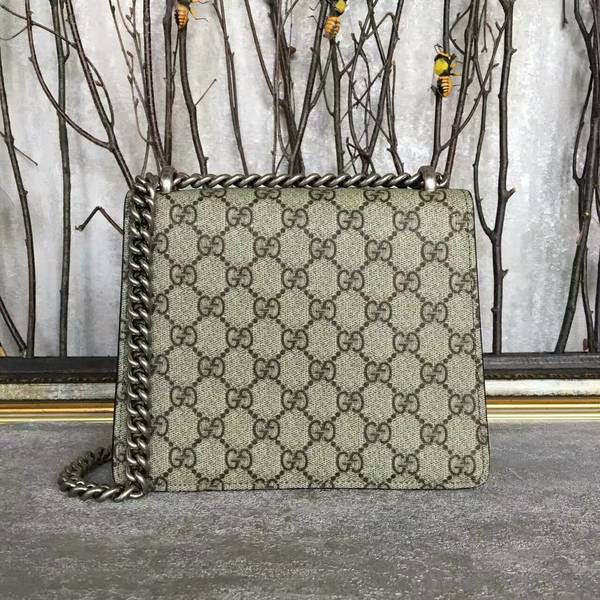 Gucci Mini Dionysus GG Canvas Shoulder Bag 421970 Camel