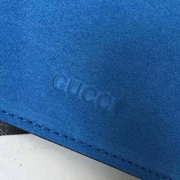 Gucci Dionysus Suede Leather Clutches 415155 Blue