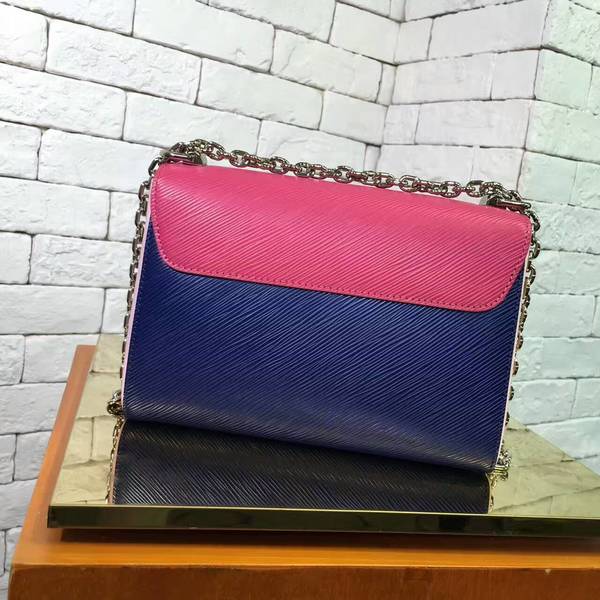 Louis Vuitton TWIST EPI Leather Bag 50271 Pink&Blue