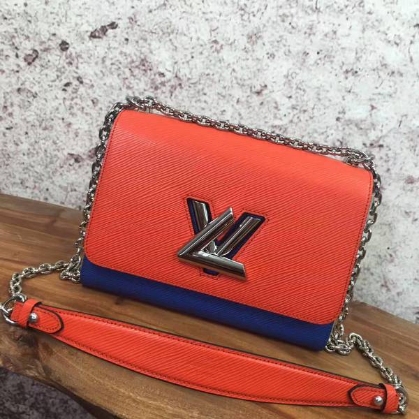 Louis Vuitton TWIST EPI Leather Bag 50271 Red&Blue