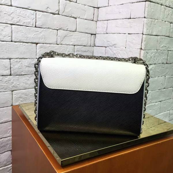 Louis Vuitton TWIST EPI Leather Bag 50271 White&Black