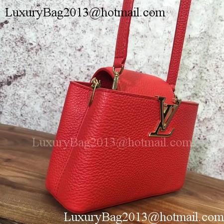 Louis Vuitton original Elegant Capucines Bags M42935 Red