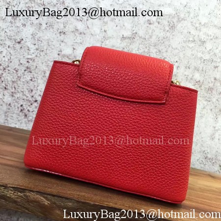 Louis Vuitton original Elegant Capucines Bags M42935 Red