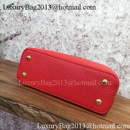 Louis Vuitton original Elegant Capucines Bags M42935 Red