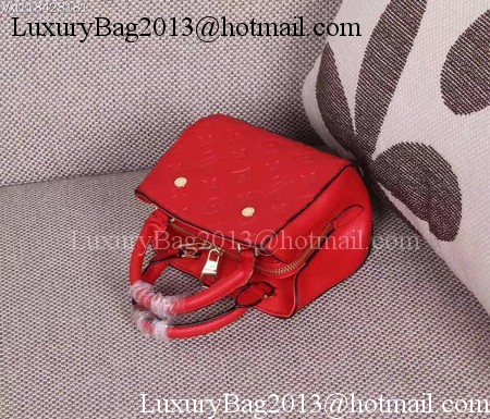 Louis Vuitton Monogram Empreinte NANO MONTAIGNE Bag M50865 Red