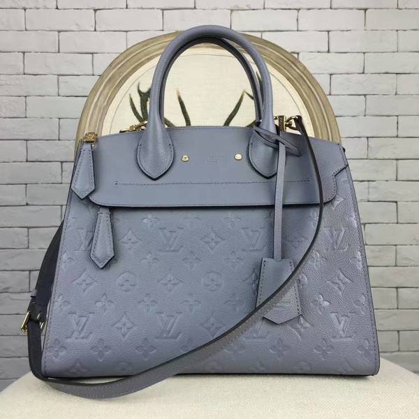 Louis Vuitton Monogram Empreinte PONT NEUF Bag M41754A Light Blue