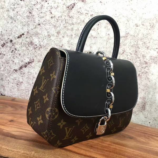 Louis Vuitton Monogram Canvas Shoulder Bag 40557 Black