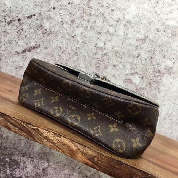 Louis Vuitton Monogram Canvas Shoulder Bag 40557 Black