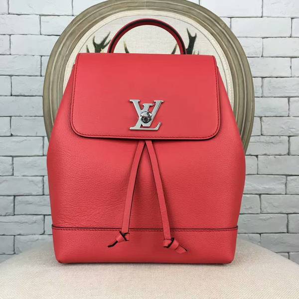 Louis Vuitton LOCKME BACKPACK 41817 Red