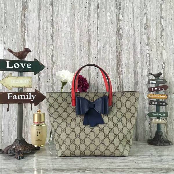 Gucci GG Canvas Shopper Bag 457232 Dark Blue