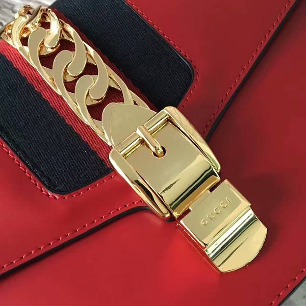 Gucci GG Marmont Shoulder Bag 421882 Red