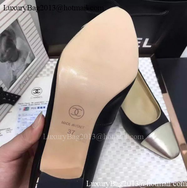 Chanel 60mm Leather Pump CH2076 Black