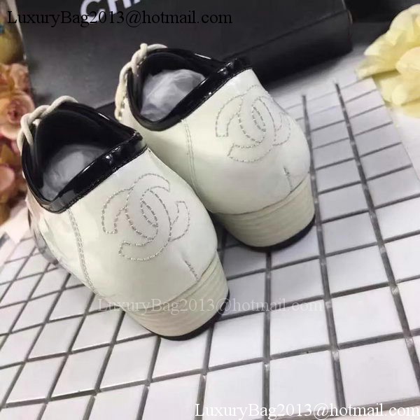 Chanel Casual Shoes Leather CH2059 Black