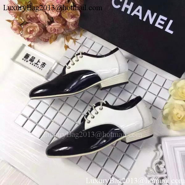 Chanel Casual Shoes Leather CH2059 Black